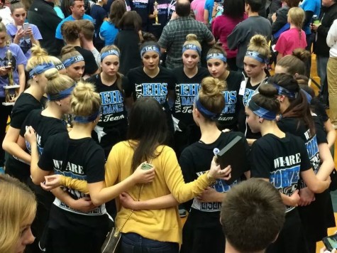 Varsity dance team competes at regionals