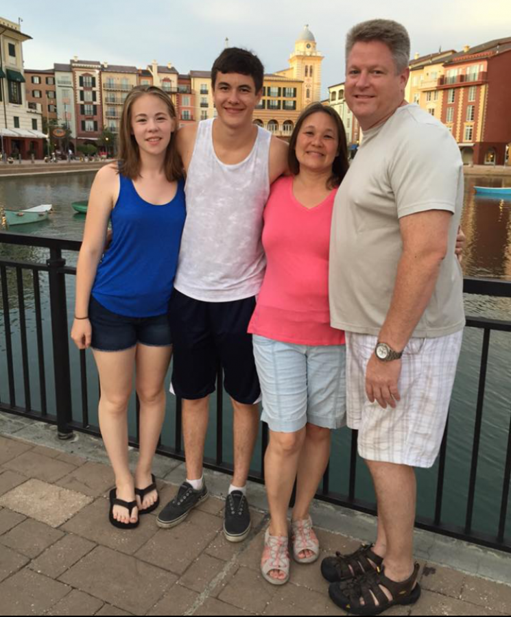  In Universal Studios, junior Courtney VanOphen stood with her brother and parents. My family made a lot of great memories together and went places Ive never gone before, VanOphen said. Overall, it was one of the best summers of my life.” Courtney and her family plan to return to Florida next summer.