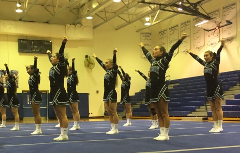 Cheerleaders make a change