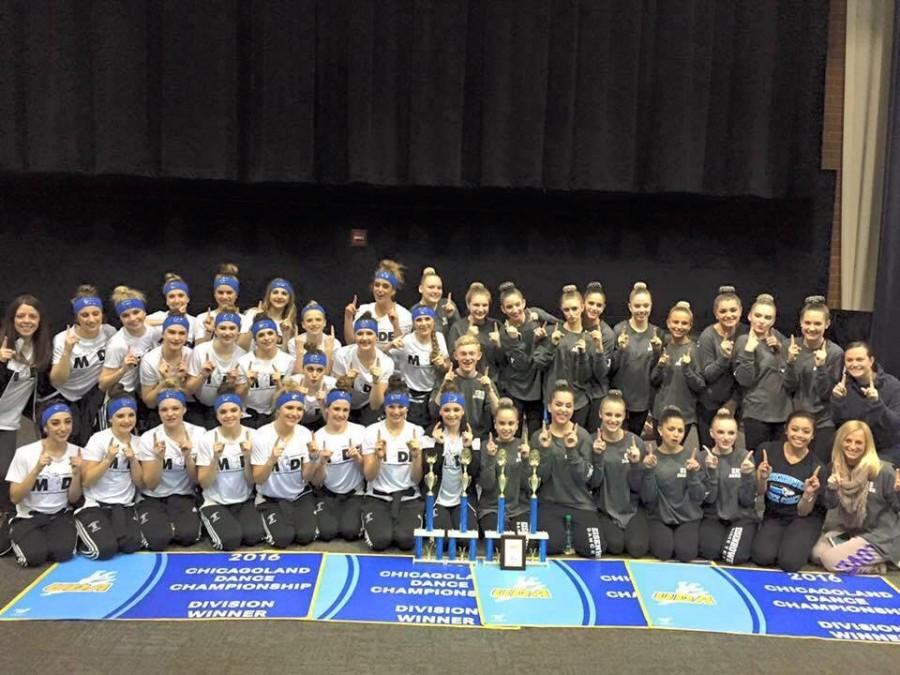 The dance team competed in Chicago. “I’m really excited for Nationals this year. Our team brought first place home last year and we’re hoping to do that again this year,” senior Brenna Noyes said. The team plans on going to Nationals later this month in Orlando.