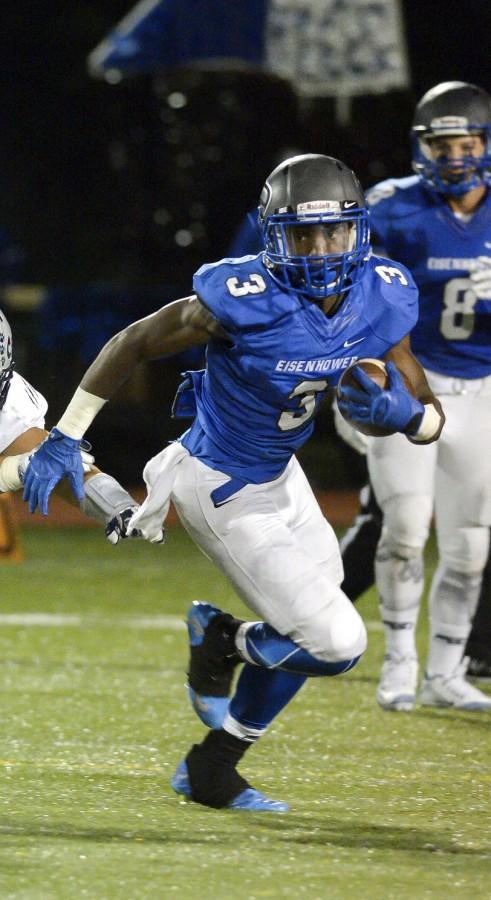 Who: Kadari Johnson ‘16
Where: Saginaw Valley
Sport: Football
Position: running back
Other options: Grand Valley, Northwood, Northern Michigan, Ferris State
Why: Liked the coaches and campus; knows two former Ike players who graduated from there last year
Looking forward to: Competing
