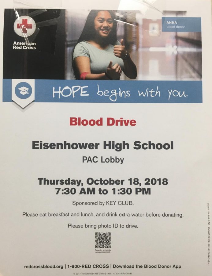 Eisenhower blood drive