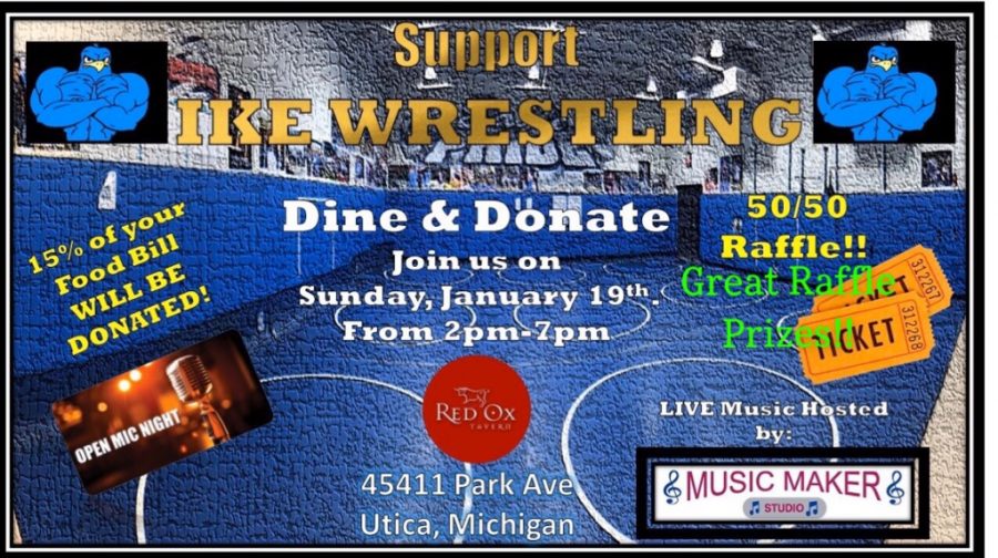 A fundraiser for the wrestling team happens on Jan. 19. “Anybody can show up. They are going to have music, open mic. We also have a bunch of raffles, probably two or three 50-50 ones,” head coach David Drath said.  The funds received during this event plan to be used for wrestling equipment and supplies.