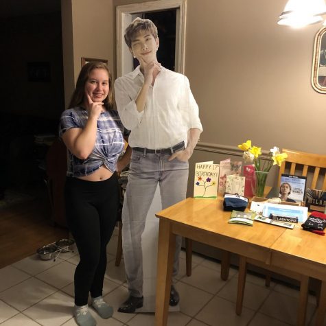 I enjoy my 17th birthday with my array of gifts and spending quality time with my parents. I received tickets to a Monsta X concert from my parents and I screamed my parents’ ears off when I opened that gift. My best friend Aleya came over to my house to deliver the life-size RM (from BTS) that she made me— we stayed six feet apart, of course. I had the once in a lifetime opportunity of forcing my parents to watch a korean drama, Melting Me Softly, with me, which they actually liked! I had a great 17th birthday, even though we are in quarantine.