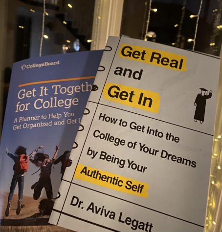 Students’ success in college acceptances come from authenticity and organization in school; yet the inspiring Get Real and Get in by former ivy league college admissions officer Dr. Laviva Legatt as well as Collegeboard’s straightforward Get it Together for College, make the process less overbearing by concisely advising readers of these essentials for college success and beyond.