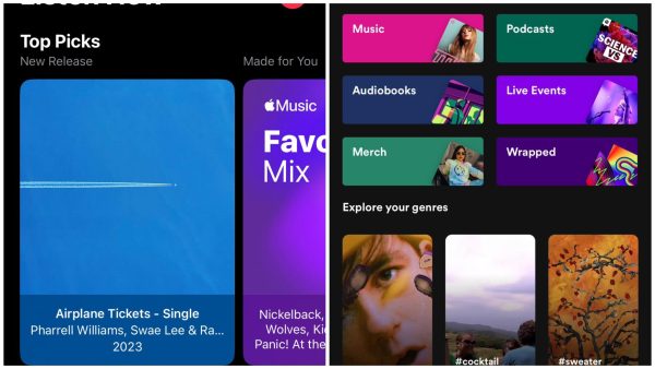 Music is the universal language. The top streaming competitors this year are Apple music and Spotify. Many people turn to these apps to fulfill their musical needs and get the best possible playlists.
