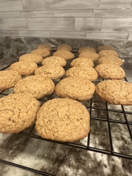 These sweet, chewy cookies melt right in your mouth after coming out of the oven. This large recipe makes nearly four dozen cookies and is perfect for big parties. Not only are they a healthier dessert option, but delicious.