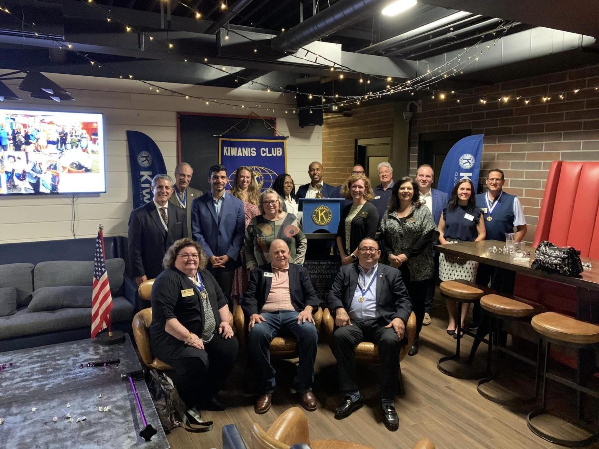 The Kiwanis board meets in participation for the pitch competition. “What prompted me to join Utica Shelby Kiwanis Club was the members geniune passion for helping others’’ event coordinator Mark Alexander said.
