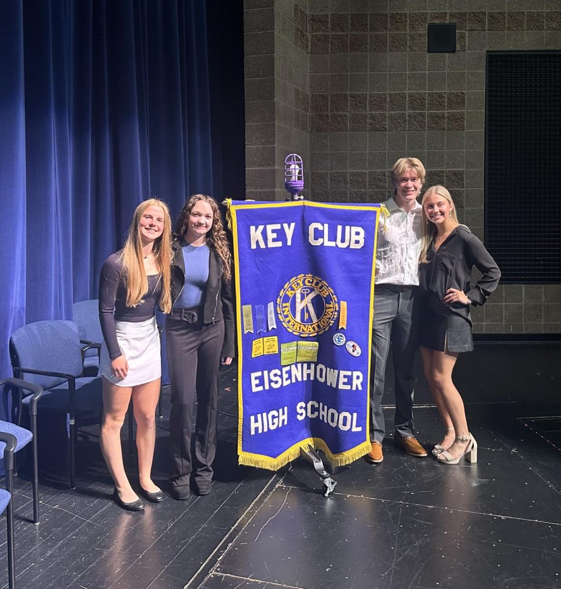 Newly elected board members for the 2024-2025 term, celebrate at inductions on Thursday, April 23. After school on Tuesday, March 4 elections for the 2025-2026 term will commence.