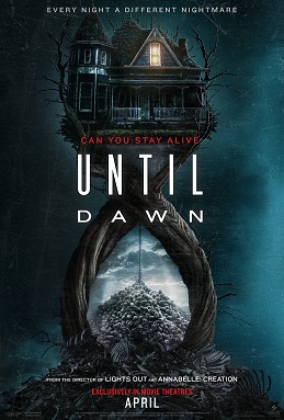 Released to theaters on April 25, “Until Dawn” outmatched the video game. (Photo courtesy of Sony).