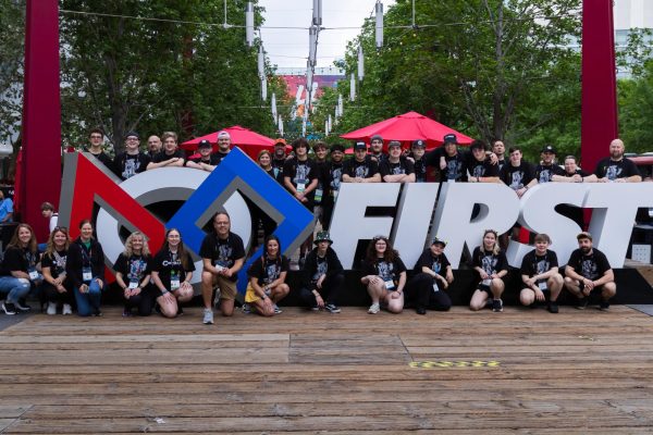 Crevolution team 2851 attends the 2025 FIRST Robotics world competition. The team flew out to Houston, Texas to compete. 