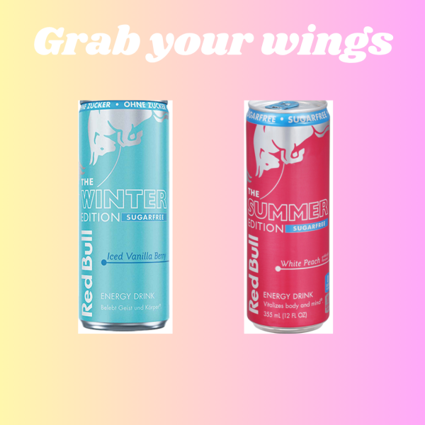 Quenching people’s thirst, Redbull drops fan favorite editions each season. The summer 2025 and and winter 2024 drinks sold rapidly as customers hoped for more. 
